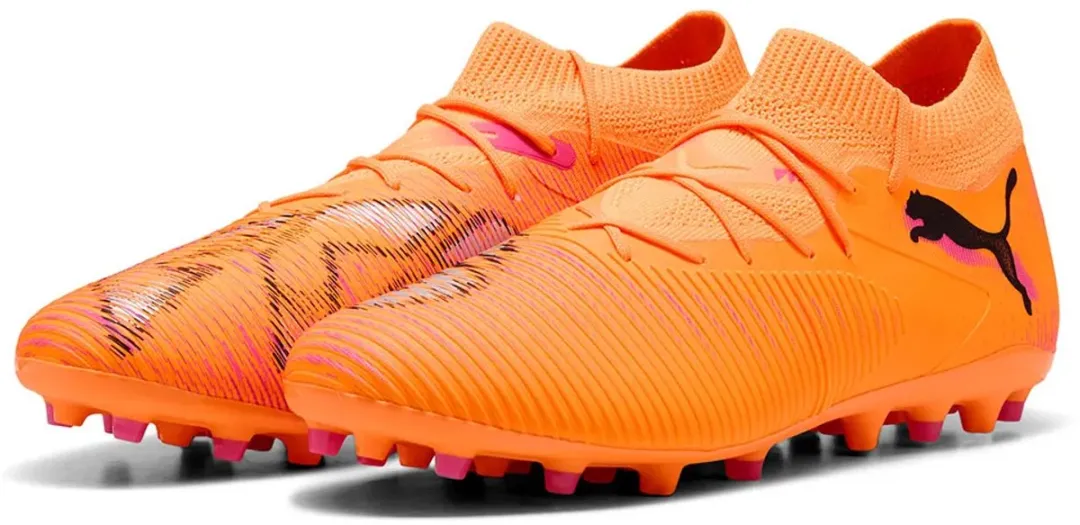 PUMA Future 8 Match Mg Voetbalschoenen - Oranje - EU 43 - afbeelding 6 van 6
