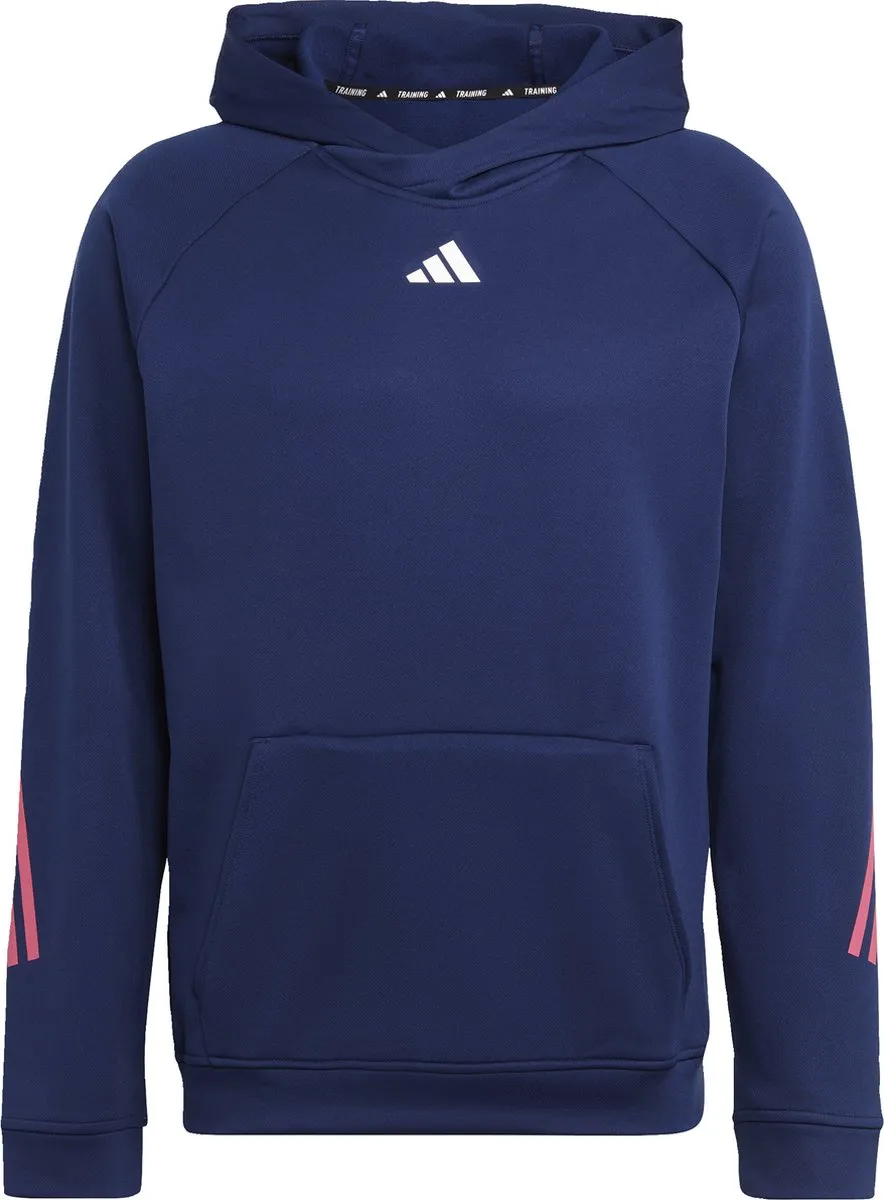 Adidas Performance Train Icons Hoodie - Blauw S