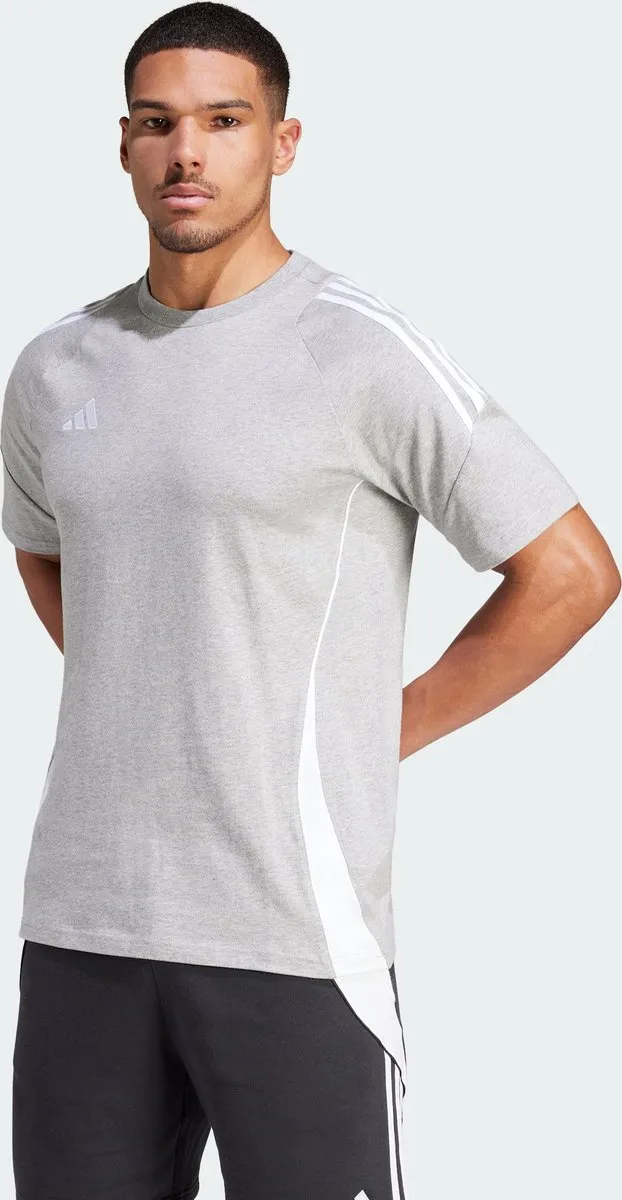 adidas Performance Tiro 24 IR9348 Heren T-shirt - Grijs - S
