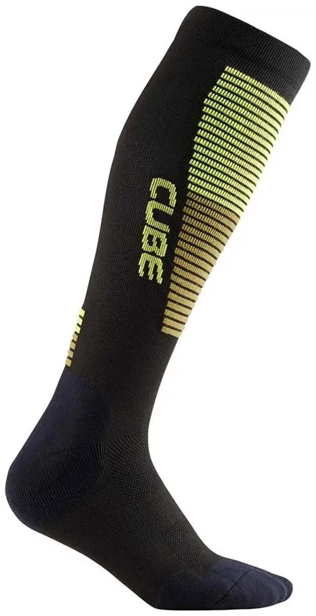 Cube Extra High Cut Sokken - Grijze maat 44-47