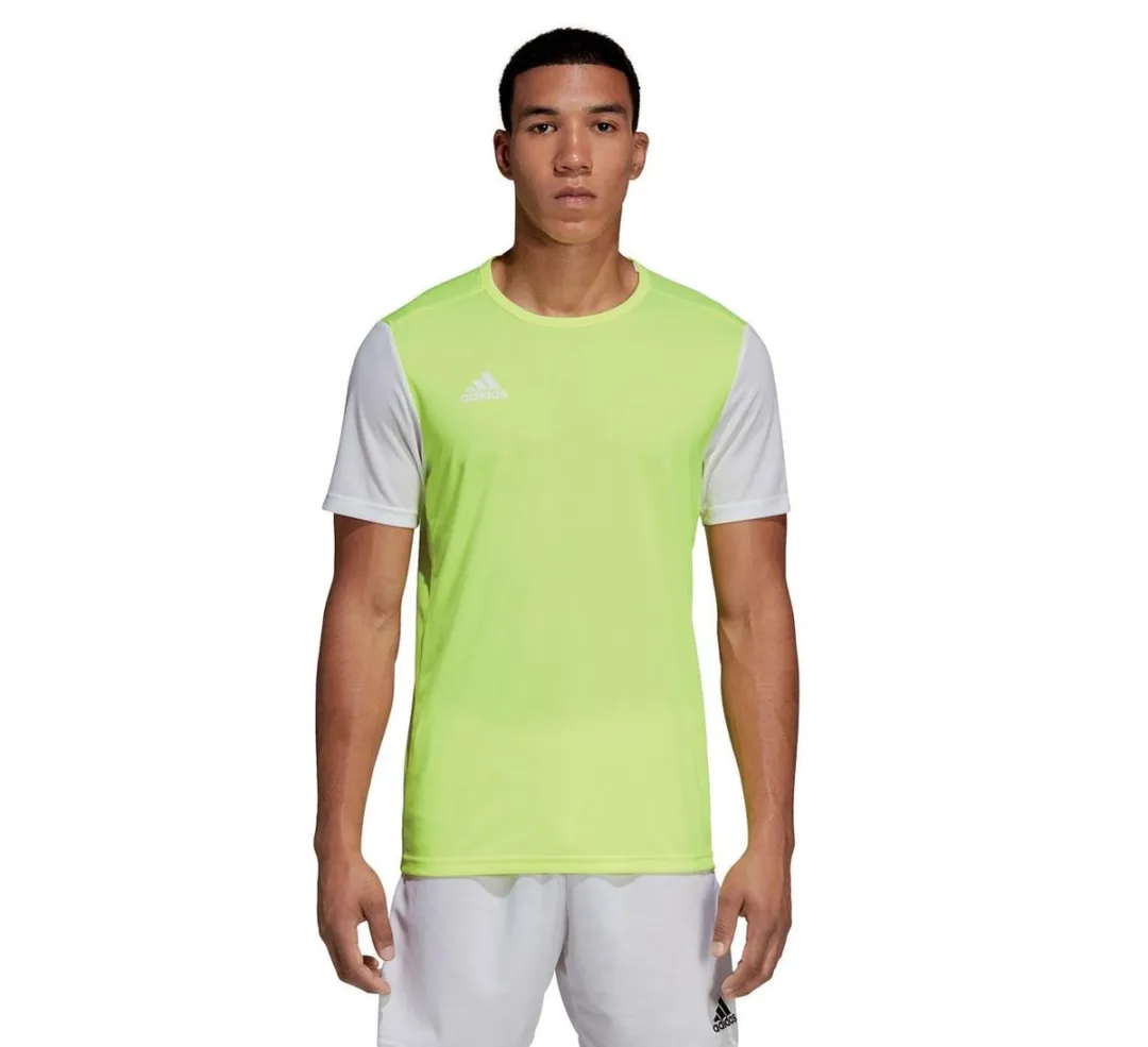 adidas Estro 19 Sportshirt L - Geel/Wit
