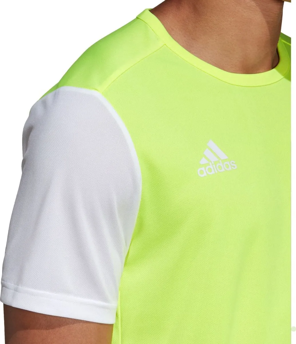 adidas Estro 19 Sportshirt L - Geel/Wit