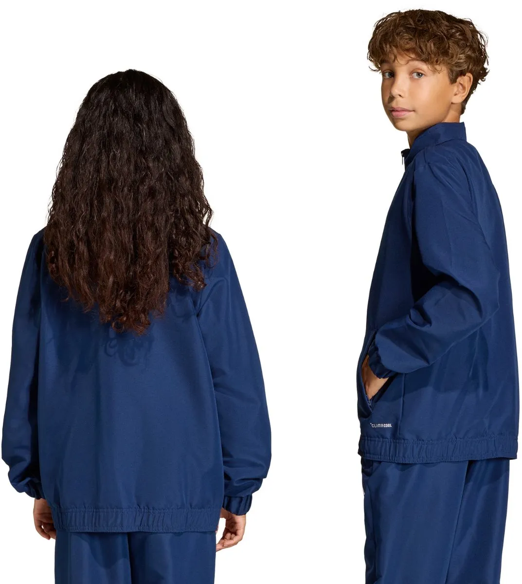 Adidas Entrada 26 Trainingsjack Kinderen - 140cm Marineblauw