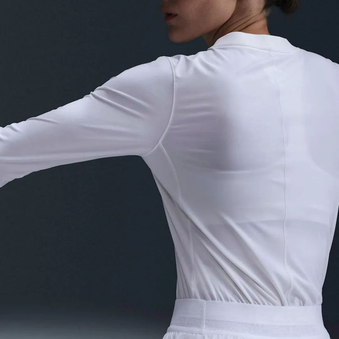 Nike Court Advantage Midlayer Shirt Dames S - FZ6737-100