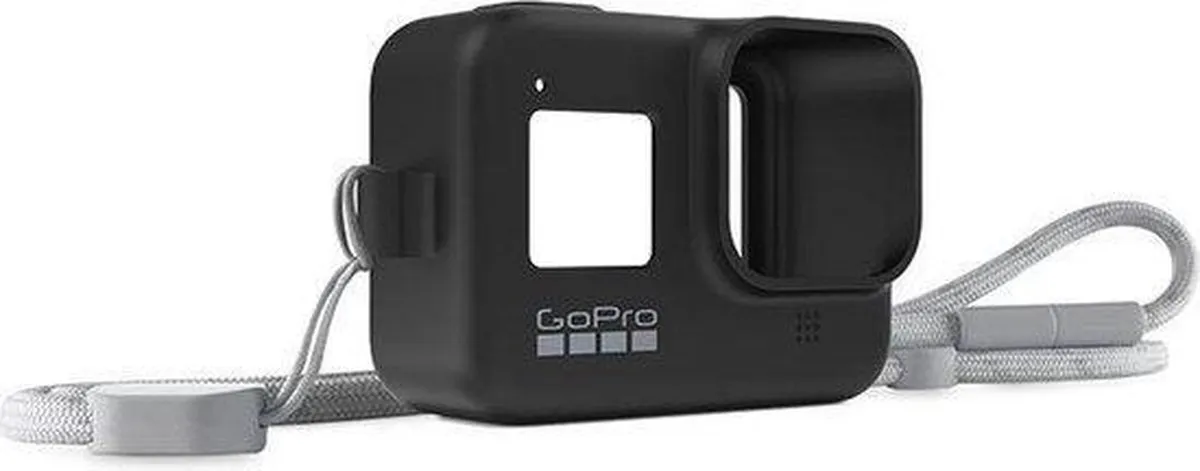 GoPro HERO8 Black Sleeve + Lanyard - Zwart