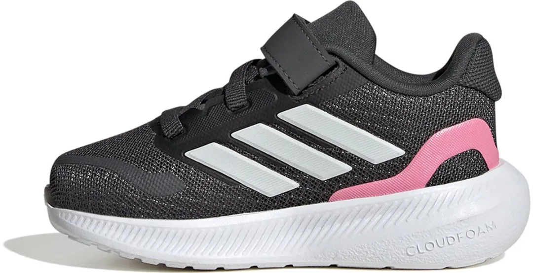 Adidas Runfalcon 5 Hardloopschoenen - EU 26.5 Meisjes - Zwart/Grijs/Wit