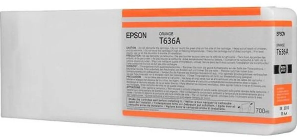 Epson T636A Inktcartridge - 700ml - Oranje