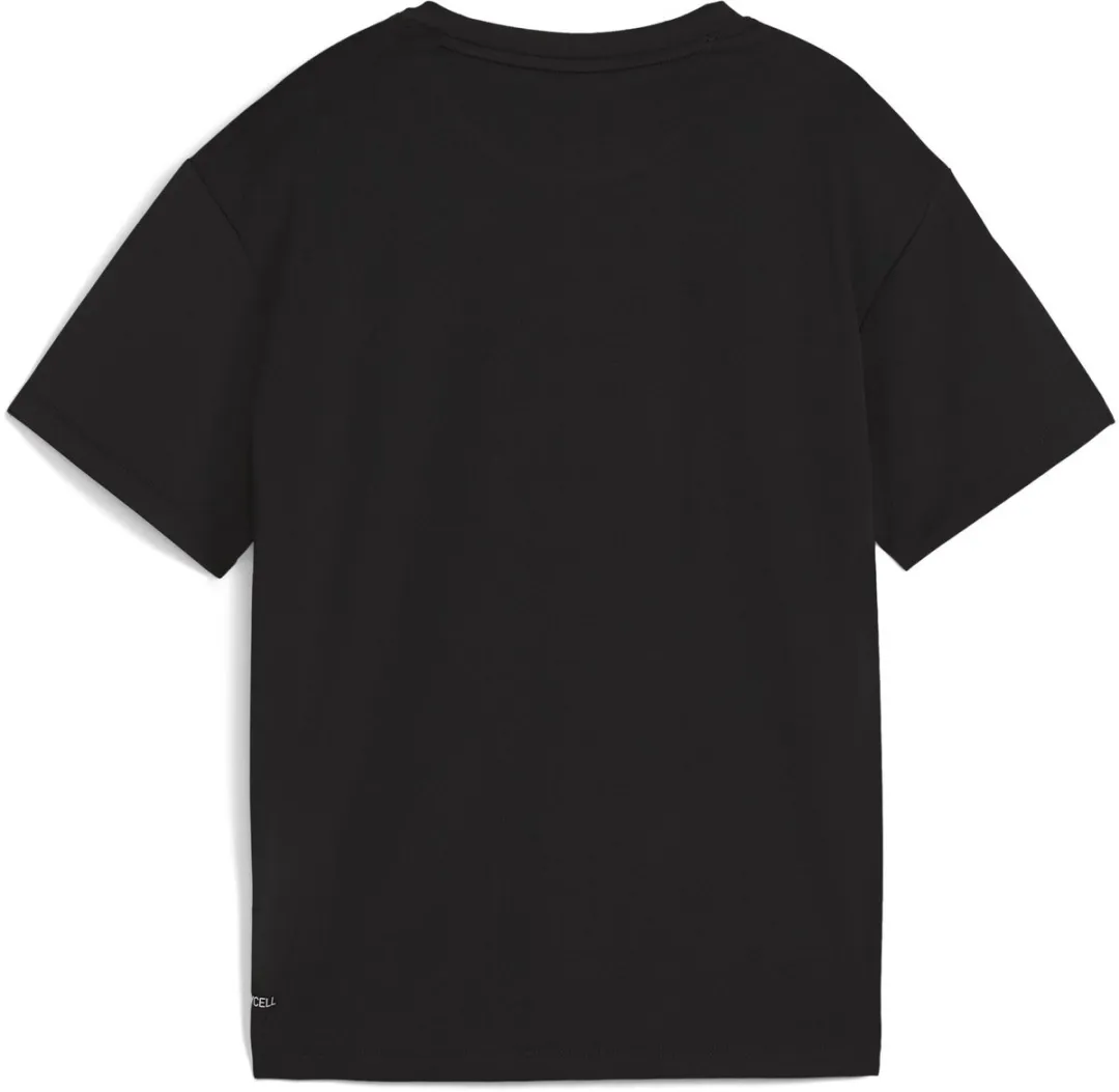 PUMA TAD ESS Cat Logo Tee Meisjes Sportshirt - 176 - Puma Black