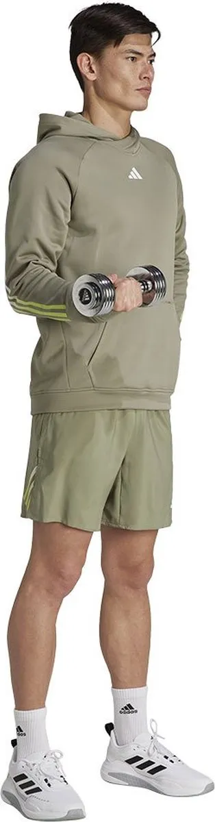 adidas Performance Train Icons 3-Stripes Short - Groen S