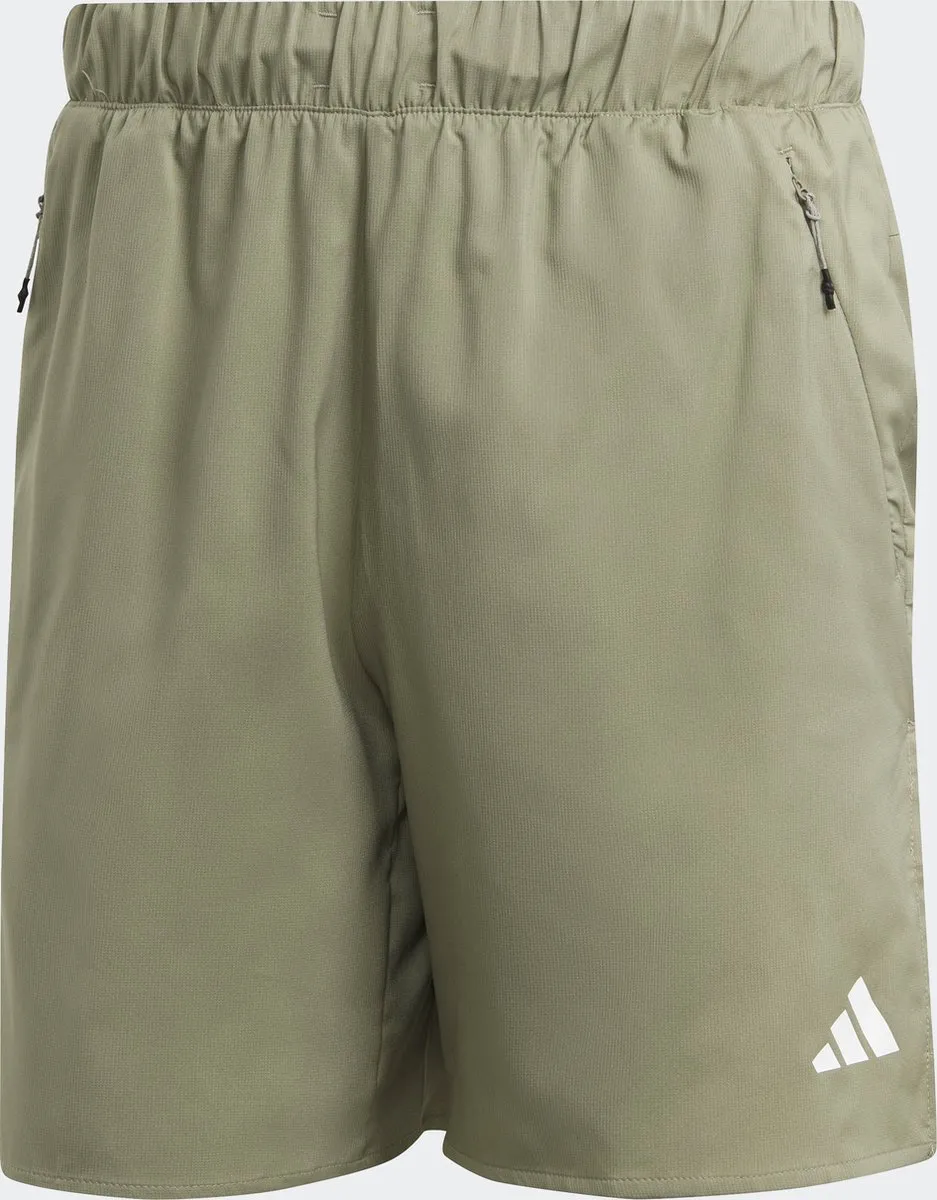 adidas Performance Train Icons 3-Stripes Short - Groen S
