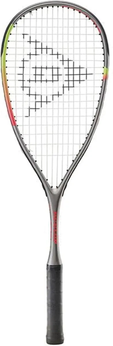 Dunlop Blaze Tour Squashracket - Gun Metal/Rood/ Groen