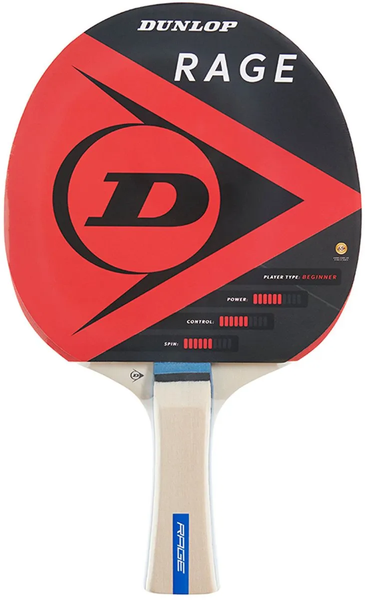 Dunlop Rage Tafeltennisbat - Multi - afbeelding 6 van 6