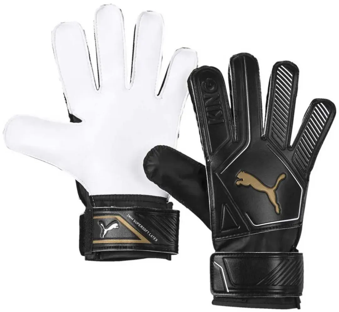 PUMA King 4 Keepershandschoenen 10 - Wit/Zwart