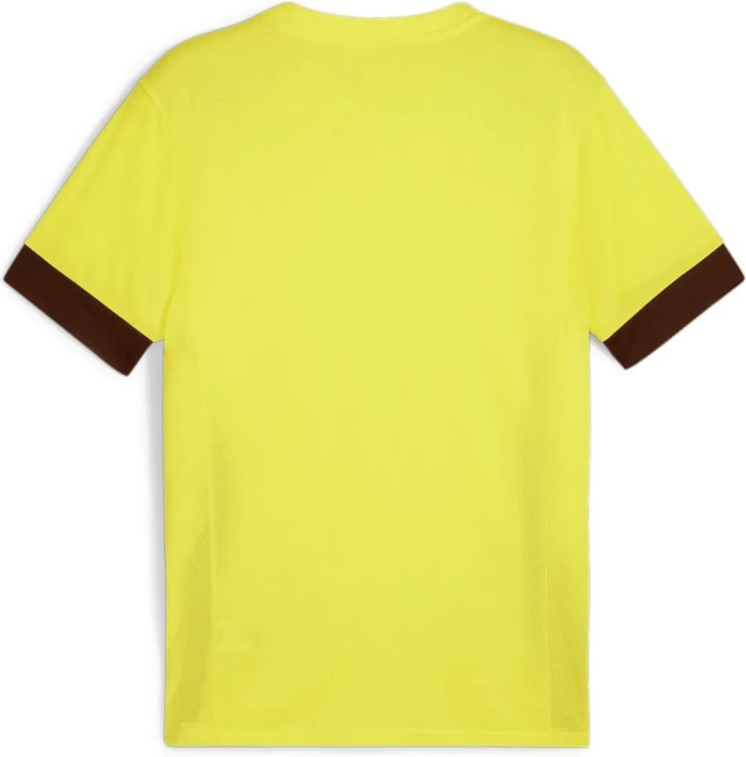 PUMA Teamgoal Matchday Shirt Kinderen - Fluogeel/Zwart 152