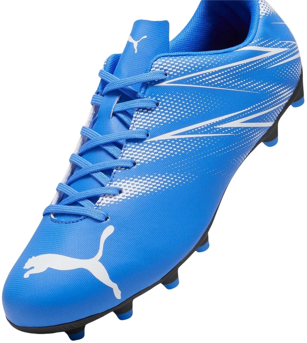 Puma Attacanto Voetbalschoenen FG 43 - Blauw/Wit