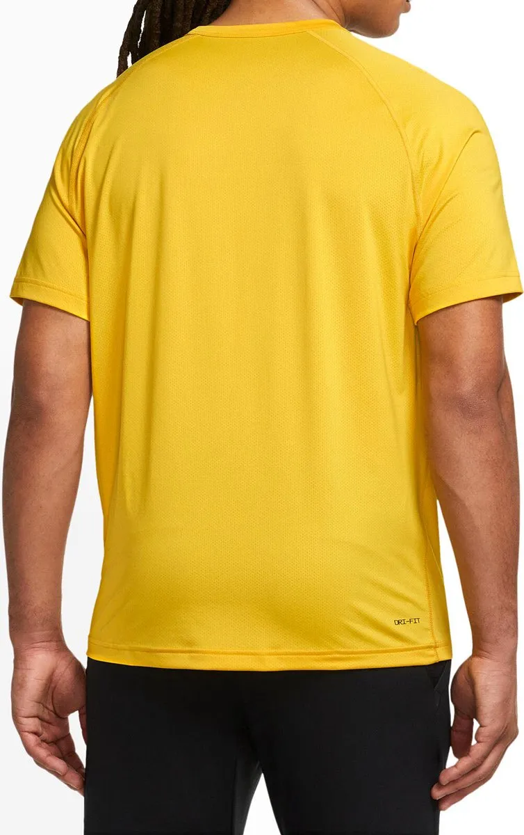 Nike Dri-FIT Ready Shirt DV9815-709 - Geel