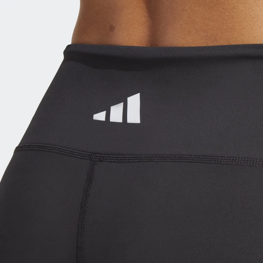 adidas Performance 3-Stripes Korte Legging HZ0200 - Zwart - XL