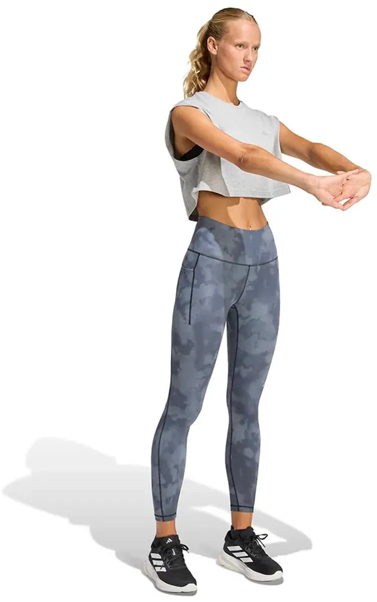 Adidas Adi365 Climacool AOP Running 7/8 Leggings - S - Grijs