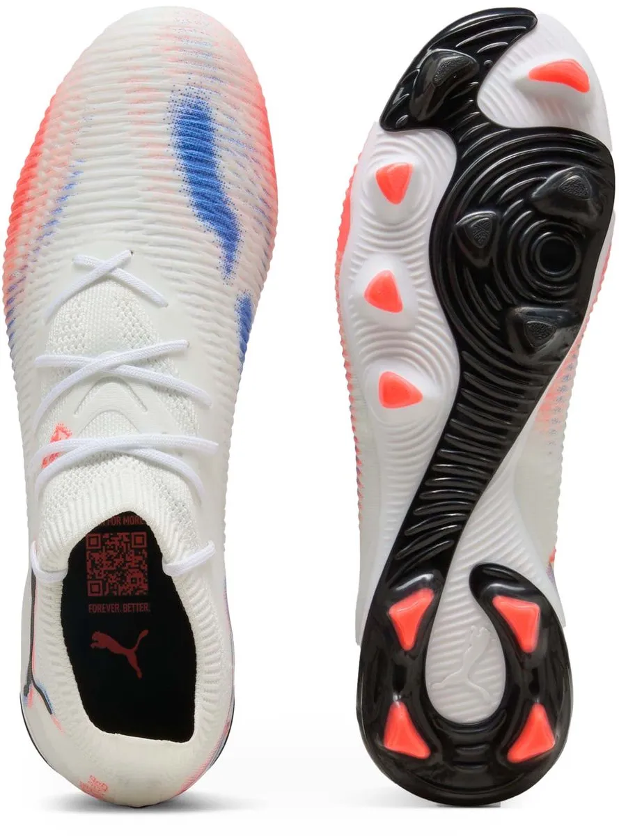 PUMA Future 8 Match FG/Ag Voetbalschoenen 44.5 - Wit
