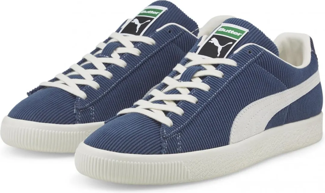 PUMA Basket Vtg Butter Sneakers - 39 - Blauw