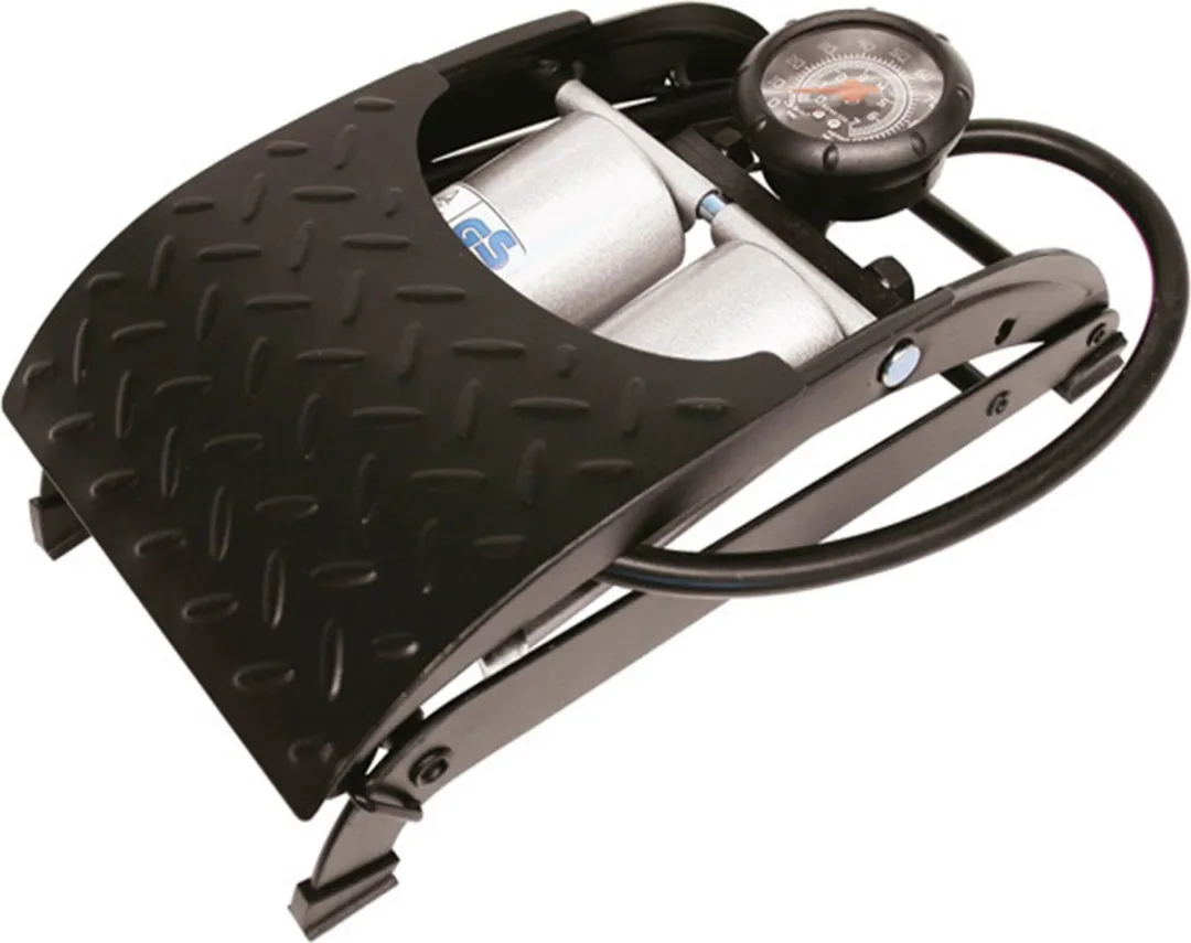 Carpoint Voetpomp Premium - Zwart