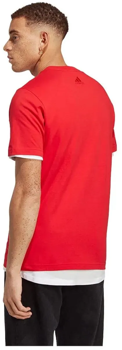 adidas Sportswear Essentials T-shirt IC9278 - Rood - S