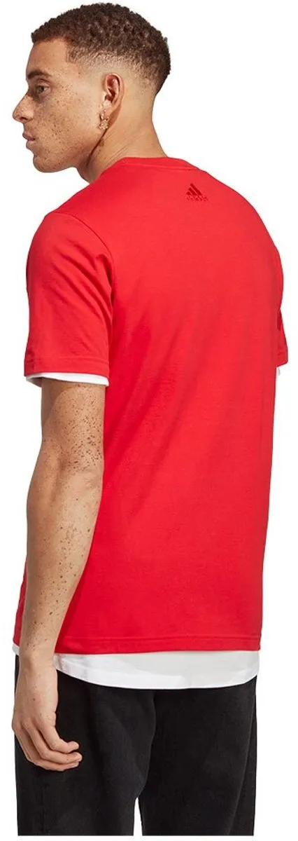 adidas Sportswear Essentials T-shirt IC9278 - Rood - S