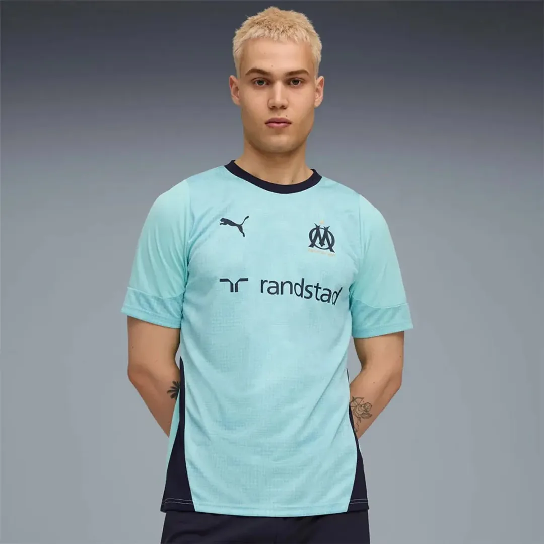 PUMA Olympique Marseille Training Shirt 25/26 - S - Blauw