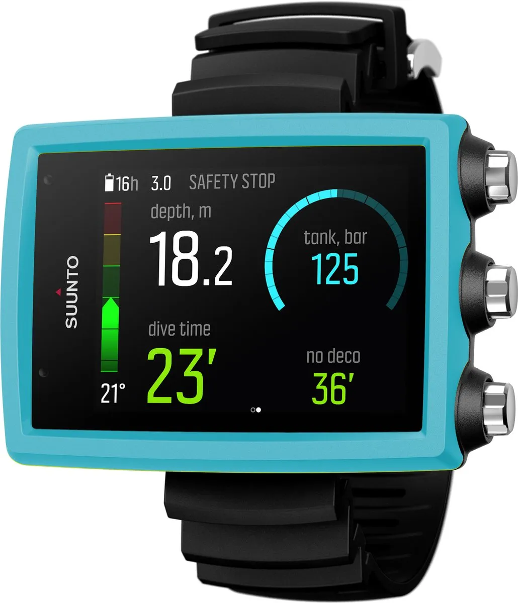 Suunto EON Core Duikcomputer - Aqua Blauw