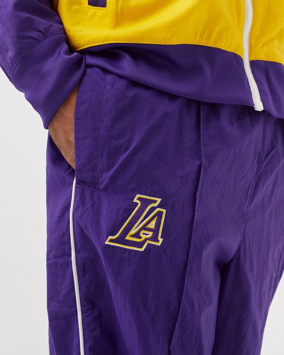 Nike NBA Los Angeles Lakers Courtside 75 - Jas & Broek M - Geel/Paars