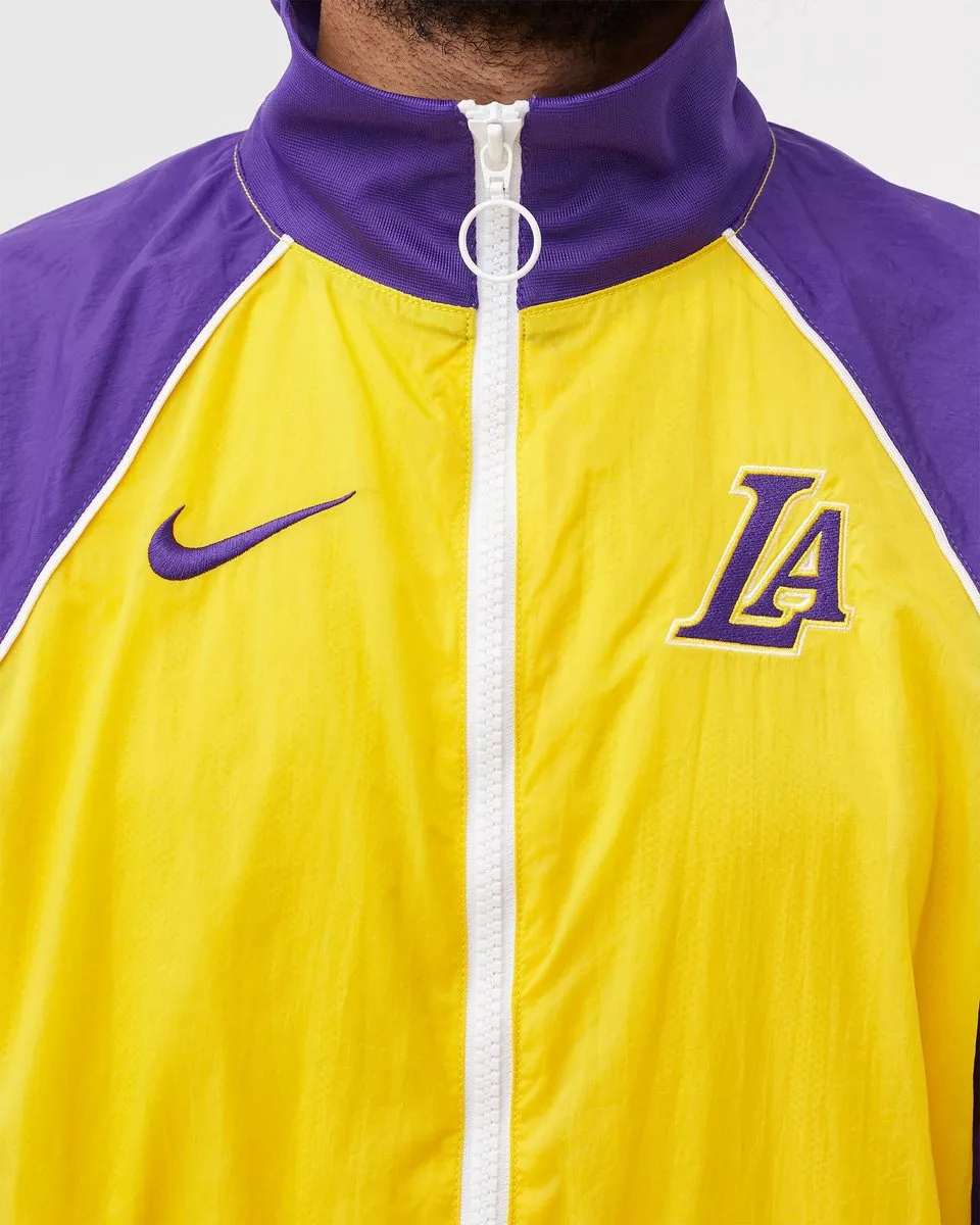 Nike NBA Los Angeles Lakers Courtside 75 - Jas & Broek M - Geel/Paars
