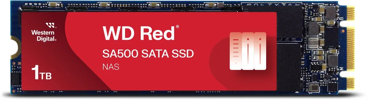 Western Digital RED M.2 WDS100T1R0B SSD - 1TB