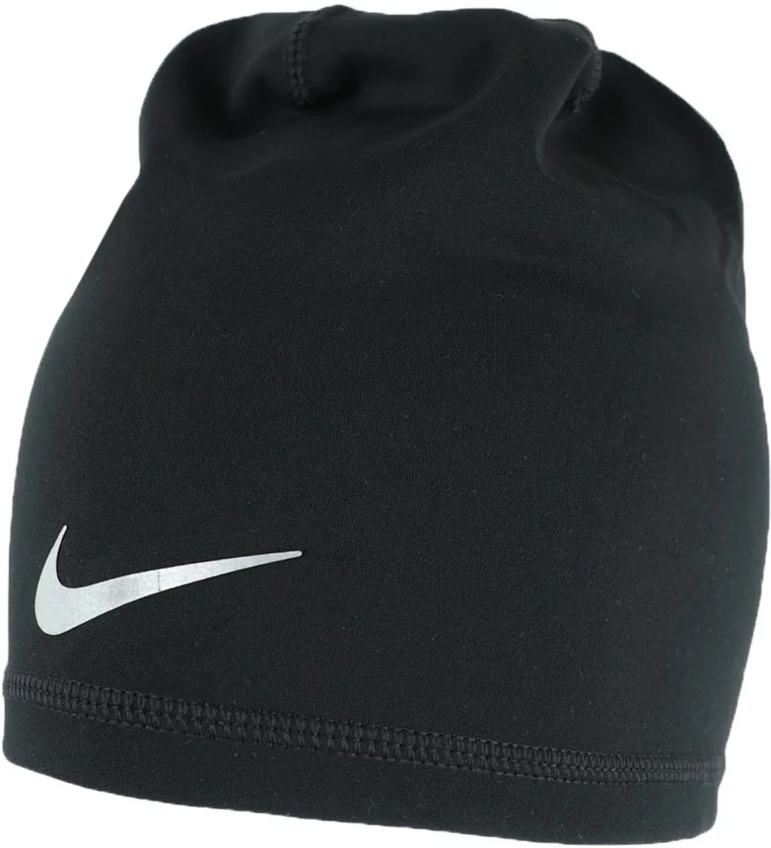 Nike U Peak Dri-FIT Uncuffed Running Beanie - Zwart