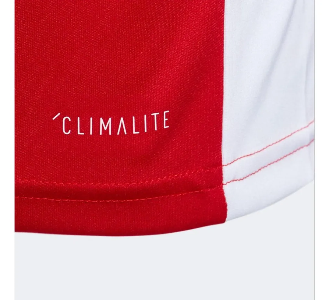adidas Entrada 18 Sportshirt CF1050JR - 116 - Rood/Wit