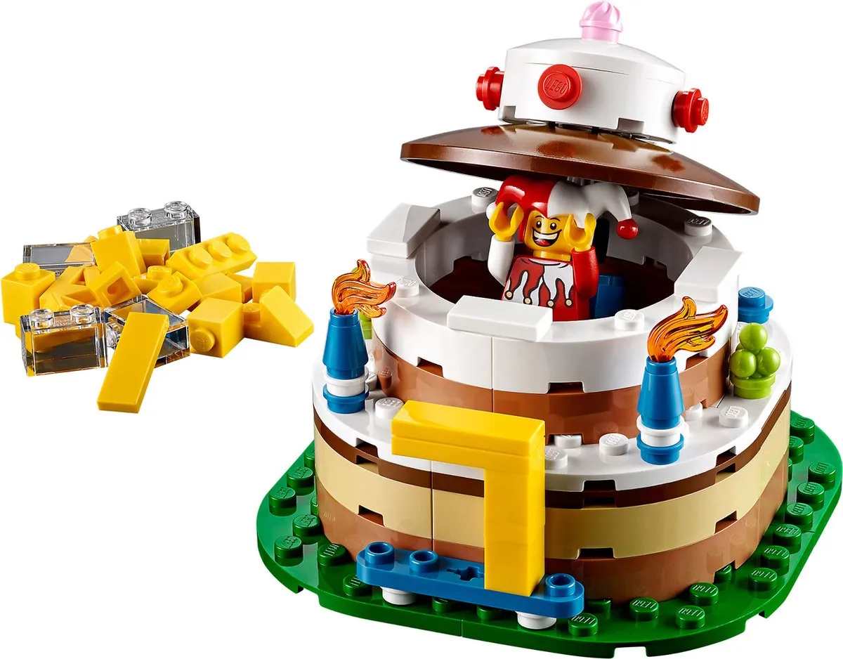 LEGO Verjaardagstaart 40153 - 120 Stukken - Meerkleurig - afbeelding 3 van 5