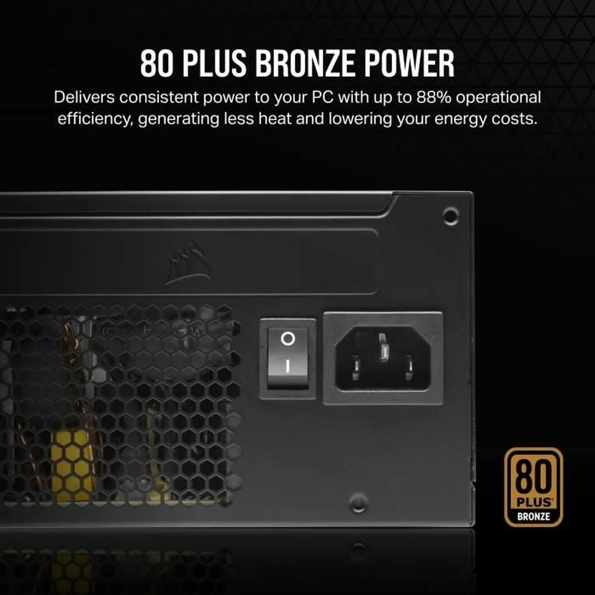 Corsair CX650 CP-9020278-EU Voeding 650W - ATX