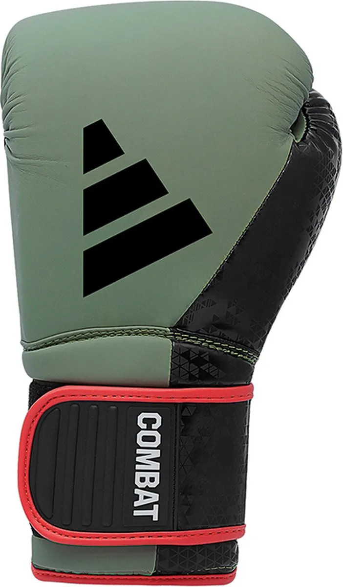 Adidas Combat 50 Bokshandschoenen 16 oz - Groen/Zwart