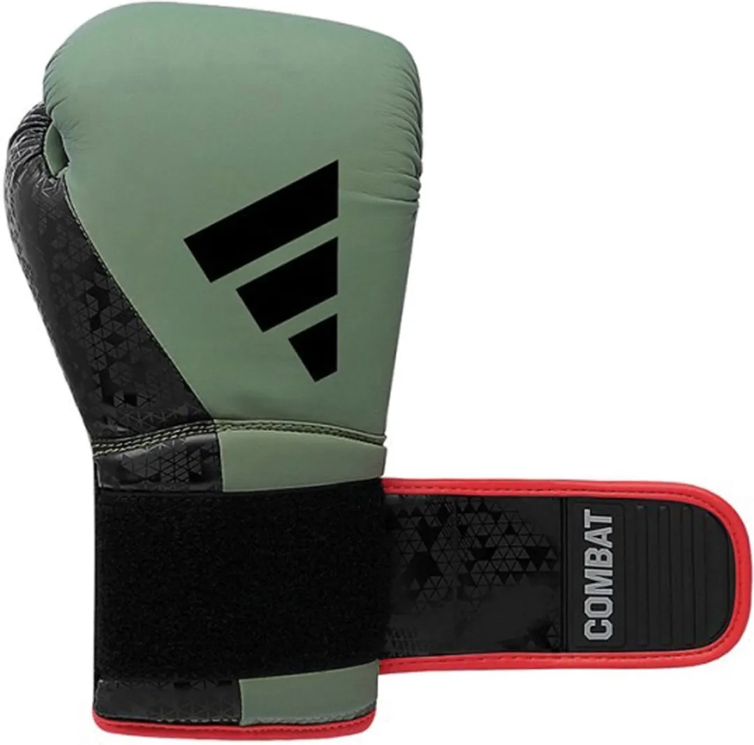 Adidas Combat 50 Bokshandschoenen 16 oz - Groen/Zwart
