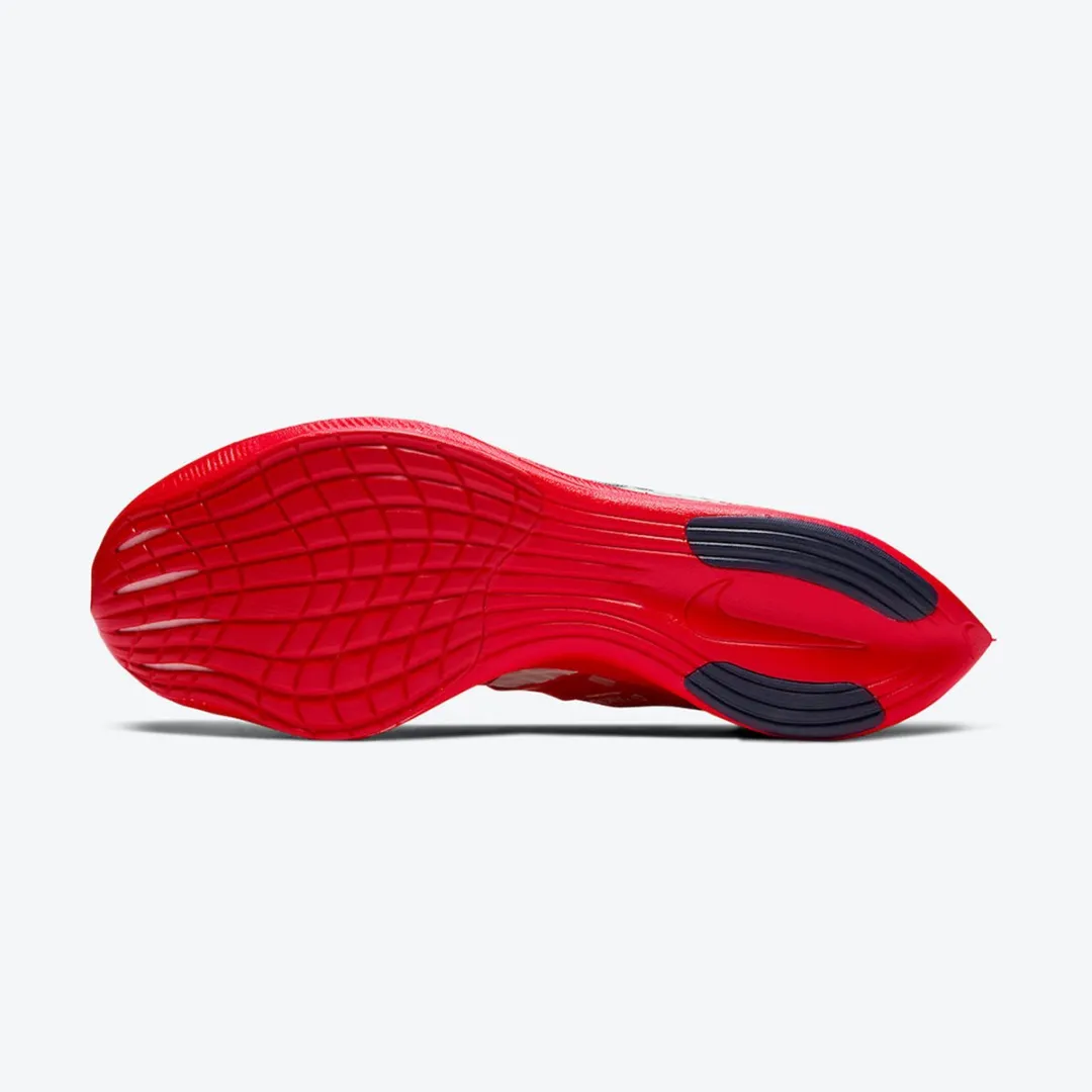 Nike x Gyakusuo ZoomX Vaporfly Next% Hardloopschoenen 46 - Rood/Blauw