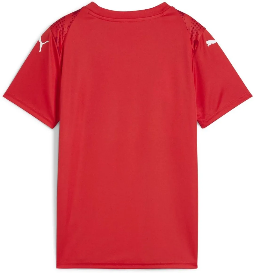 PUMA Kinder TeamUltimate Jersey Jr 152 - Puma Red/White