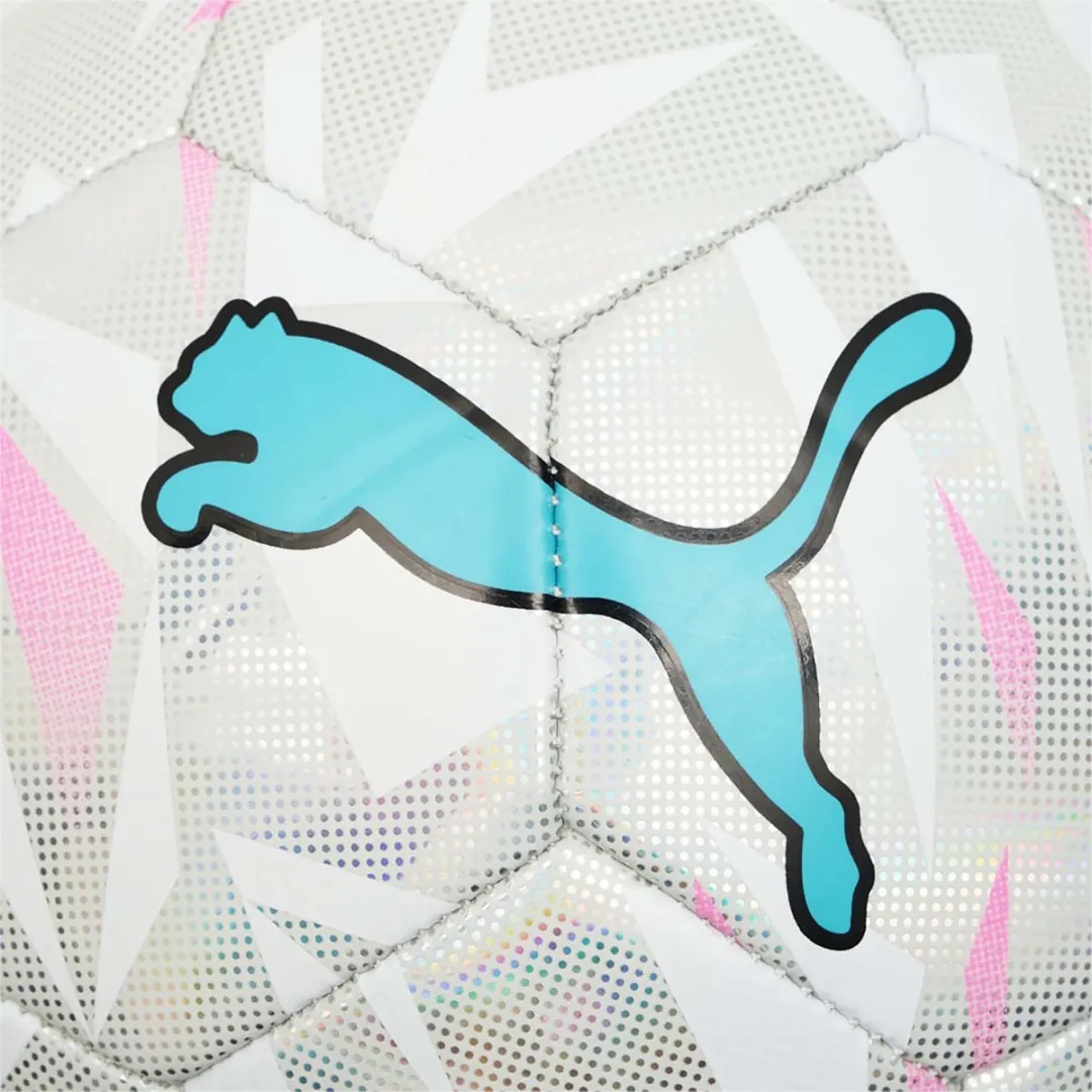 PUMA Final Graphic Voetbal Maat 5 - Zilver/Pink