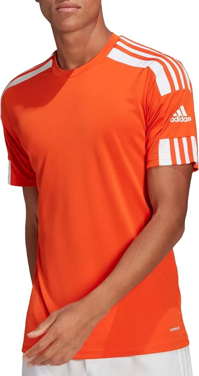 adidas Squadra 21 Shirt Heren L - Rood/Wit