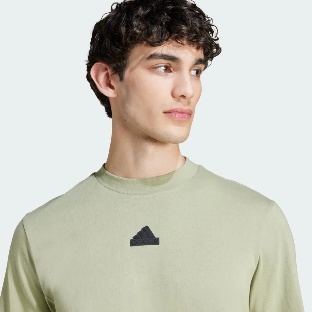 adidas Future Icons 3-Stripes T-shirt IY7736 - Groen - afbeelding 6 van 6