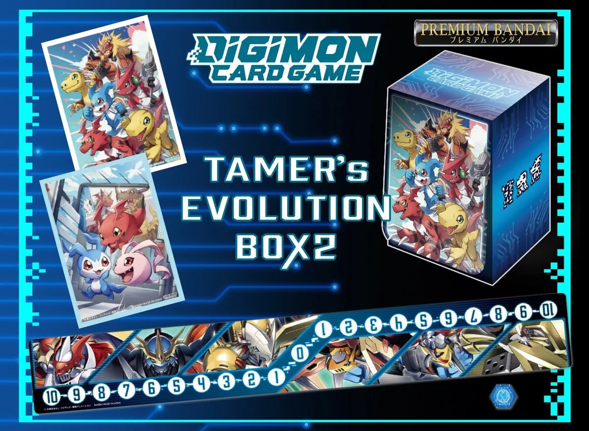 Bandai Namco Digimon Card Game Tamer's Evolution Box 2 PB-06