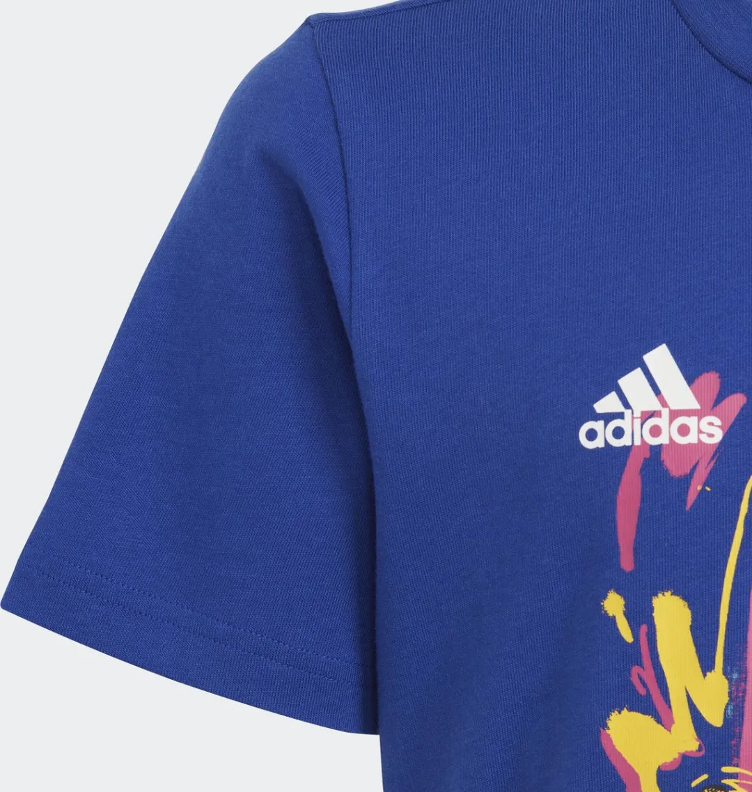 Adidas Performance Pogba Graphic T-shirt HY8703 - 152 - Blauw