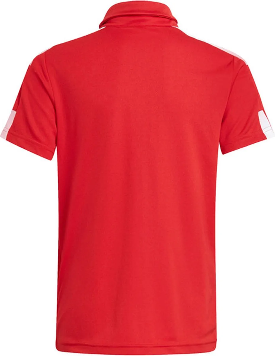 Adidas Squadra 21 Polo Kinderen - Rood/Wit 116