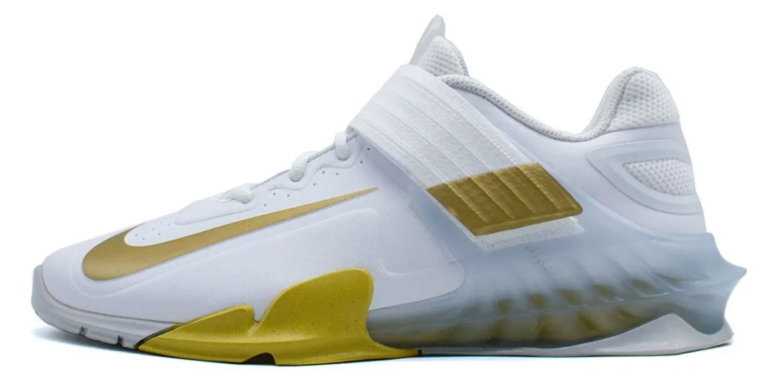 Nike Savaleos Gewichthefschoenen 40.5 - Wit/Goud
