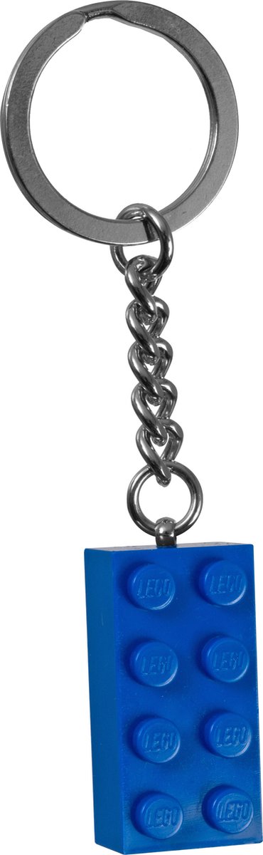 LEGO Sleutelhanger - Blauw Steentje - LEGO Blokje