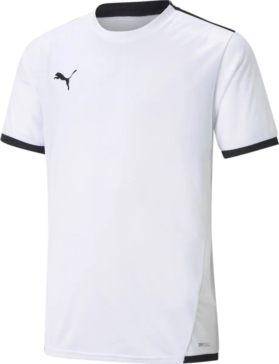 PUMA teamLIGA Sportshirt 704925-05 - Maat 140 - Groen/Wit - afbeelding 6 van 6
