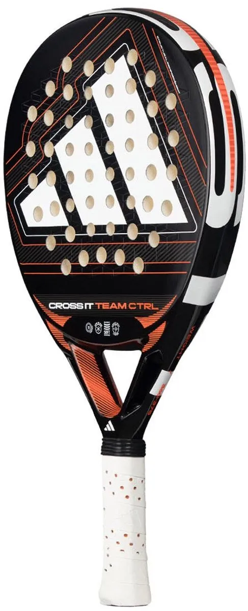 Adidas Cross It Team Ctrl 2026 Padelracket - Zwart - afbeelding 6 van 6
